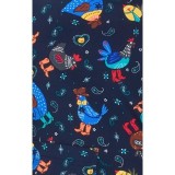 A174PR koi Essentials Bouffant Print Scrub Cap - Cowboy Chicken
