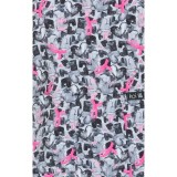 A174PRM koi Essentials Bouffant Print Scrub Cap - Ink Hearts