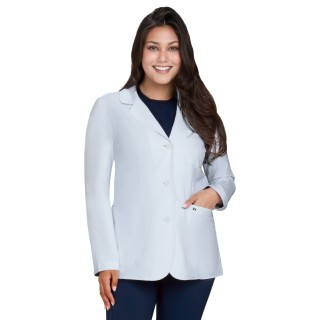472 Essentials Amelia Water Repellent 5 Pocket Lab Coat by koi