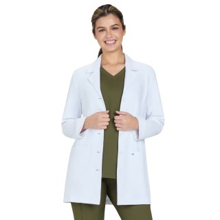 464 Essentials Hema 4 Pocket Stretch Lab Coat by koi