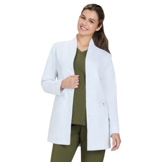 465 Essentials Care 4 Pocket Stretch Lab Coat by koi