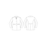 465 Essentials Care 4 Pocket Stretch Lab Coat by koi