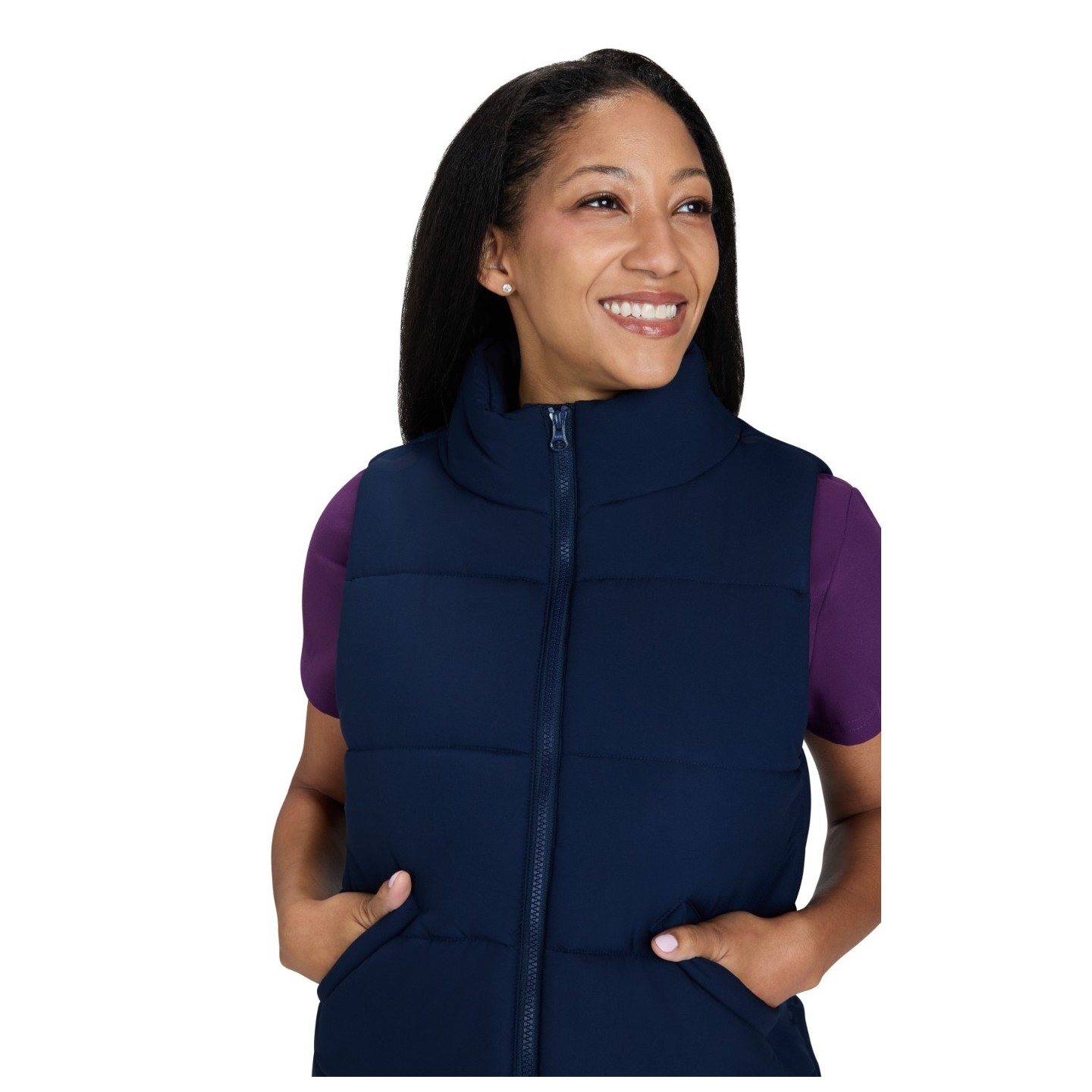 475 Essentials Nula 2 Pocket Puffer Vest by koi