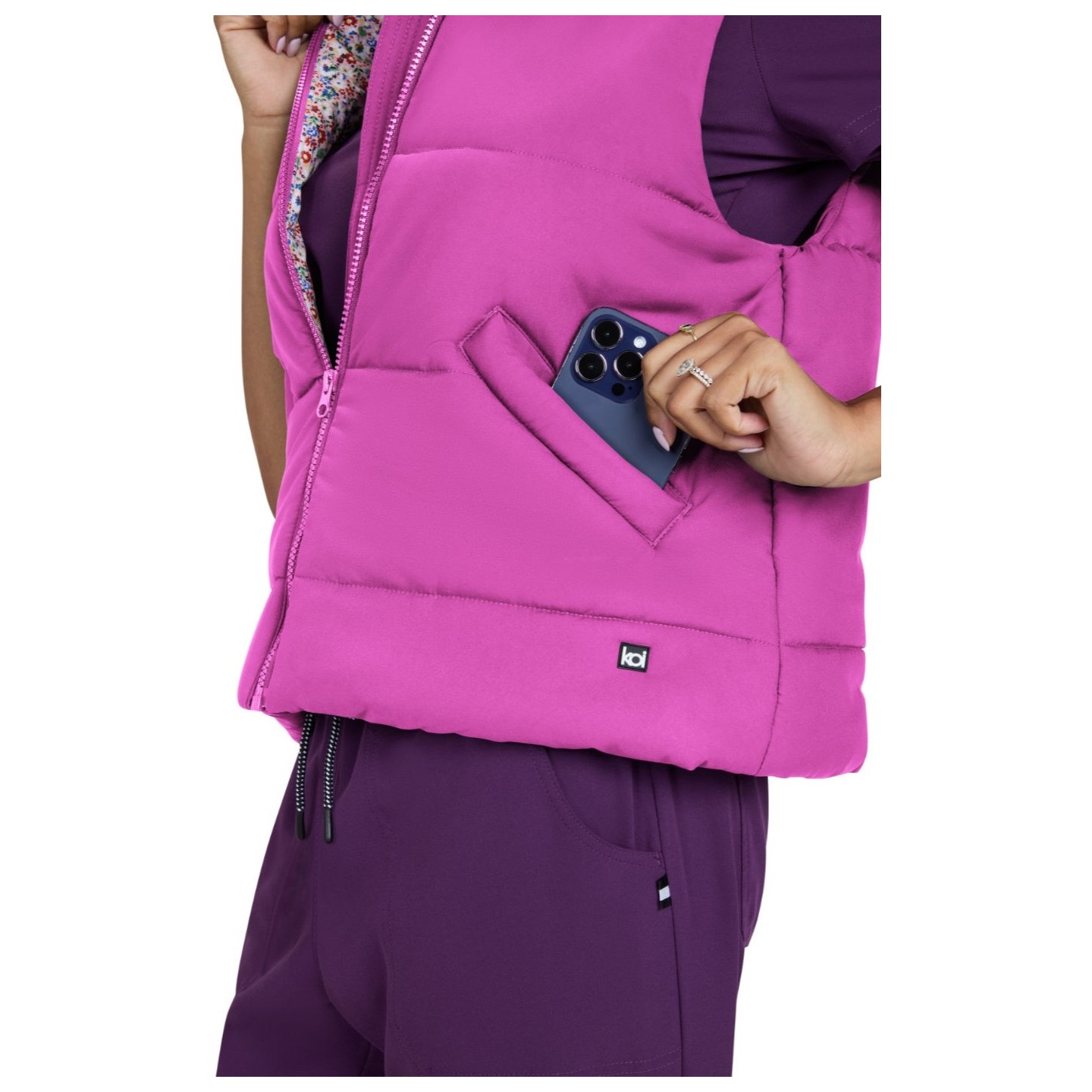 475 Essentials Gilet Puffer Nula avec 2 Poches par koi