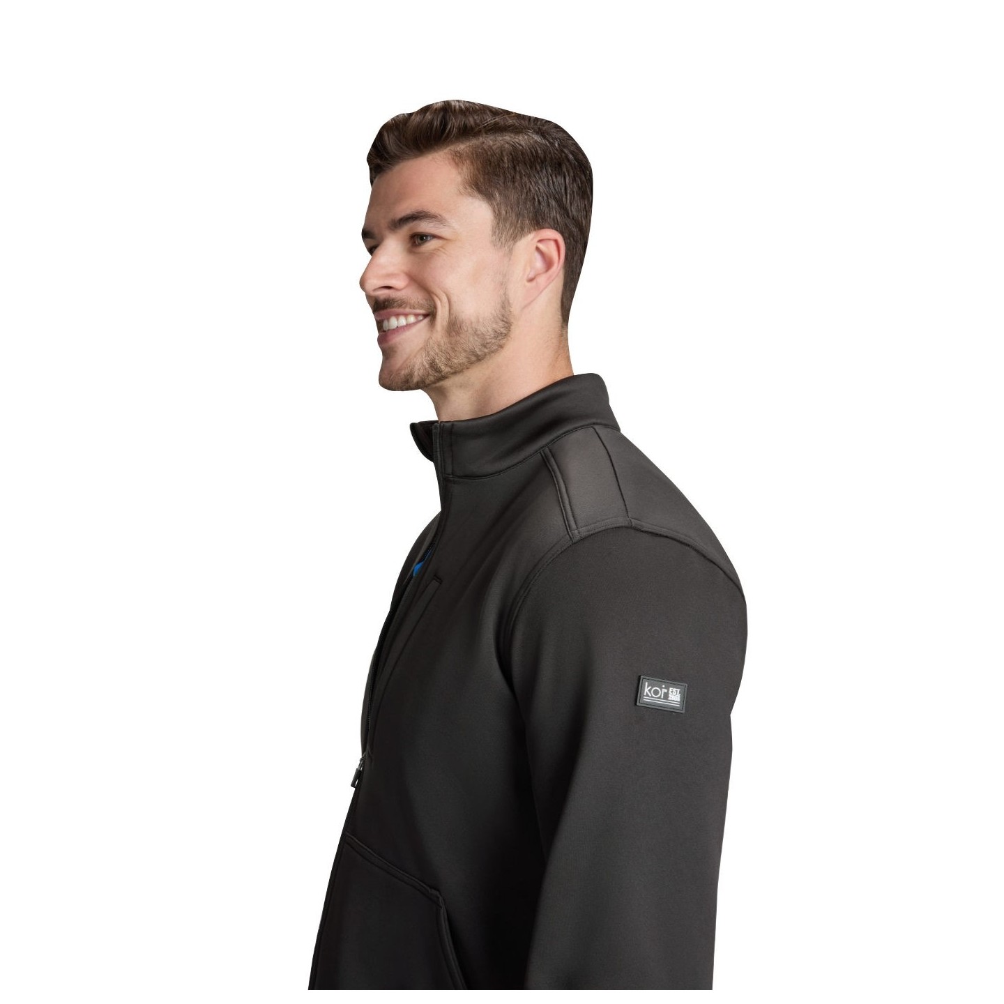 470 Essentials Men's Water Resistant Fleece 3 Pocket Jacket by koi