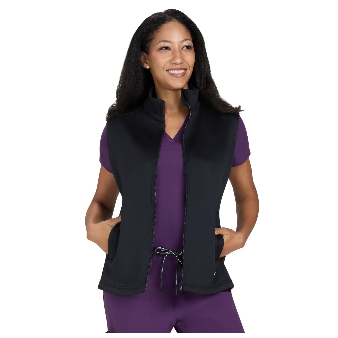468 Essentials Alia Water Resistant Fleece Vest by koi 