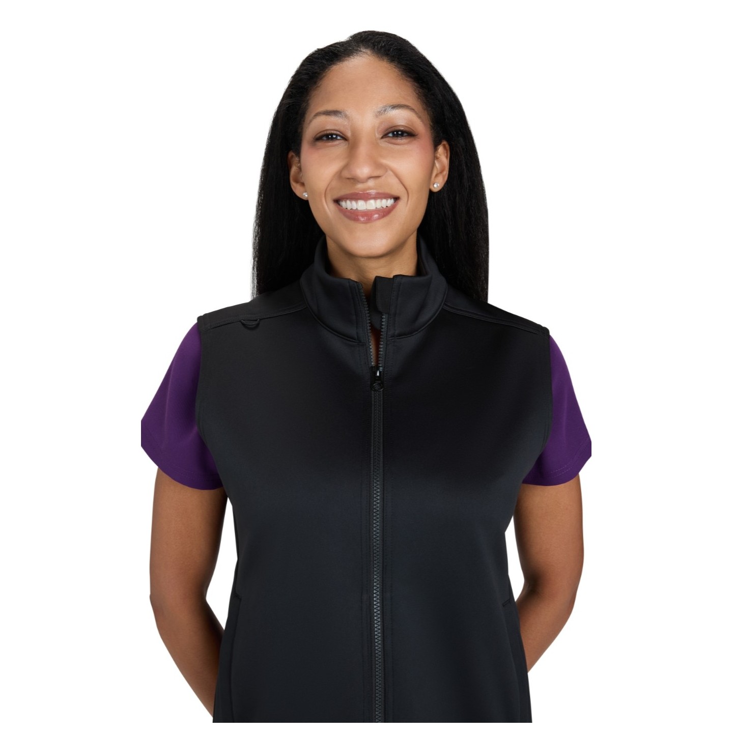468 Essentials Alia Water Resistant Fleece Vest by koi 