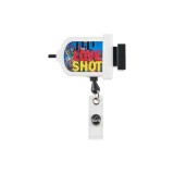 A156 koi Retractable Shaker Badge Reel - Love Shot