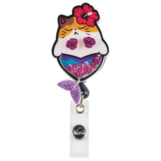 A156 koi Porte-Badge Rétractable Dynamique - Meowmaid