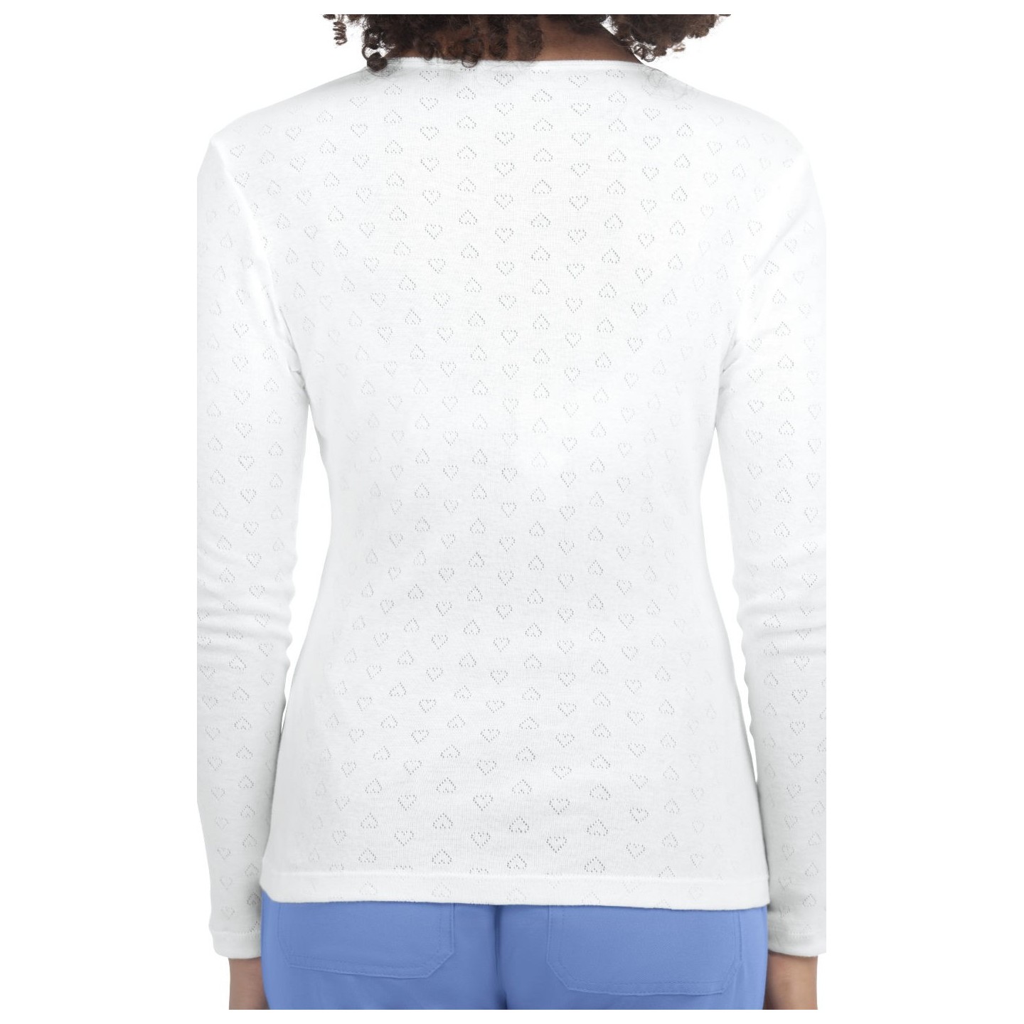 1110 Essentials Haut Rohan à Manches Longue et Détails Pointelle par koi