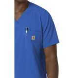 C16410 Carhartt Force Cross-Flex Haut à Col en V avec 3 Poches pour Hommes 