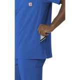 C16410 Carhartt Force Cross-Flex Haut à Col en V avec 3 Poches pour Hommes 