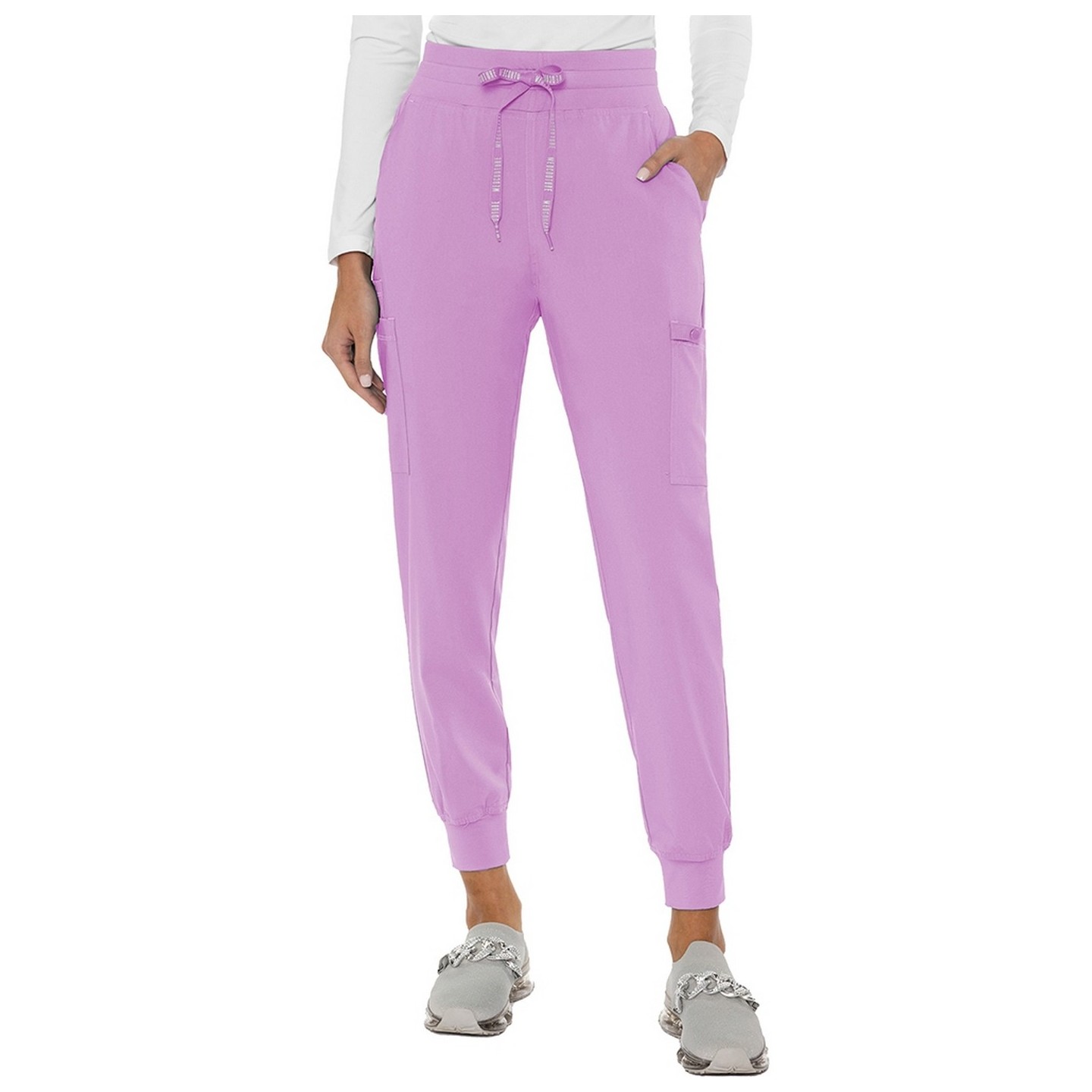 MC7705 Touch Double Cargo Jogger Pant by Med Couture 