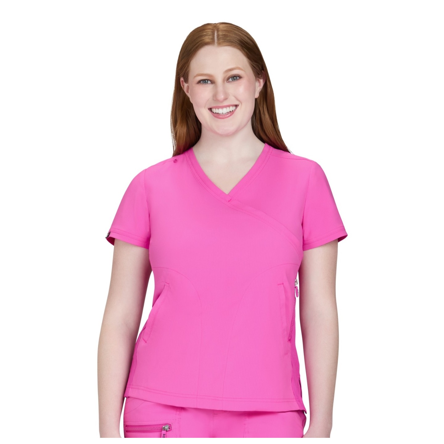 316 koi Lite Philosophy Mock Wrap Side Zipper Top