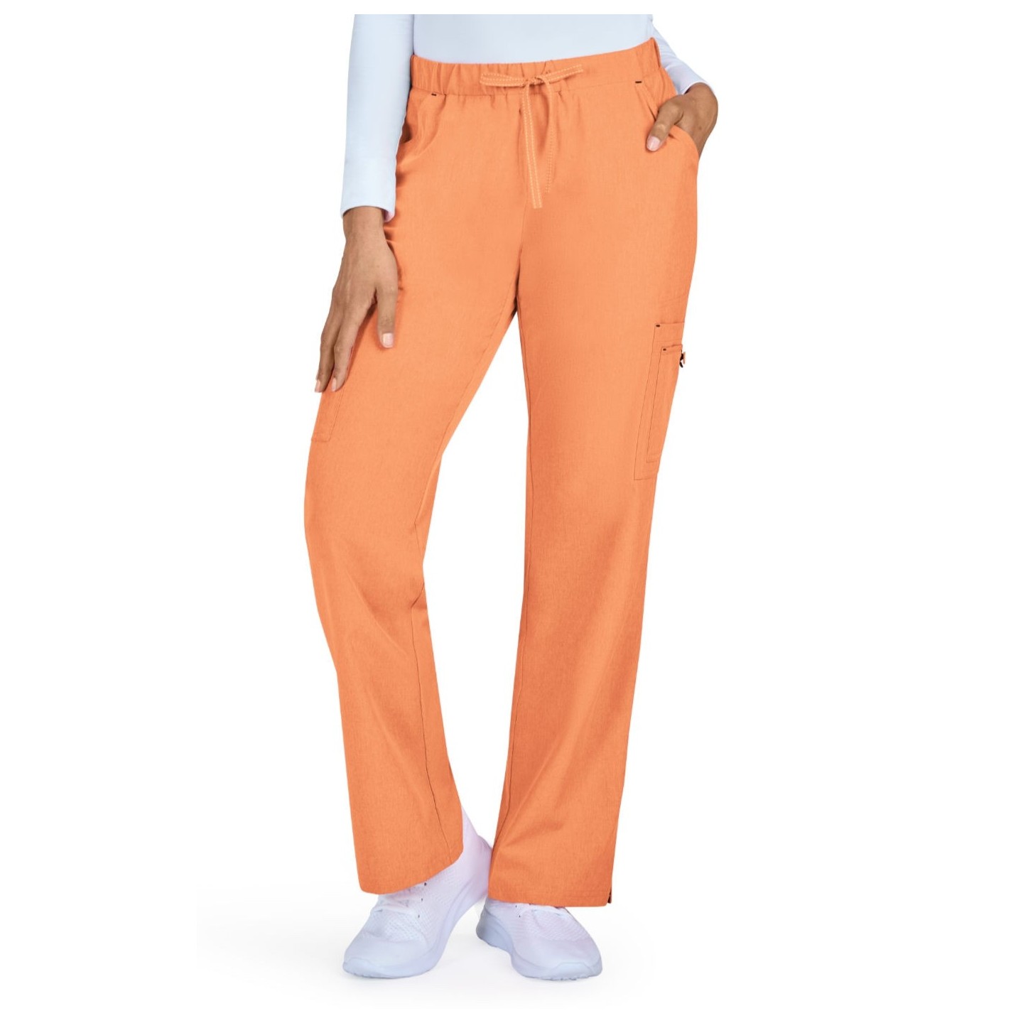 731P Petite koi Basics Pantalon Cargo Holly à Jambe Droite Holly