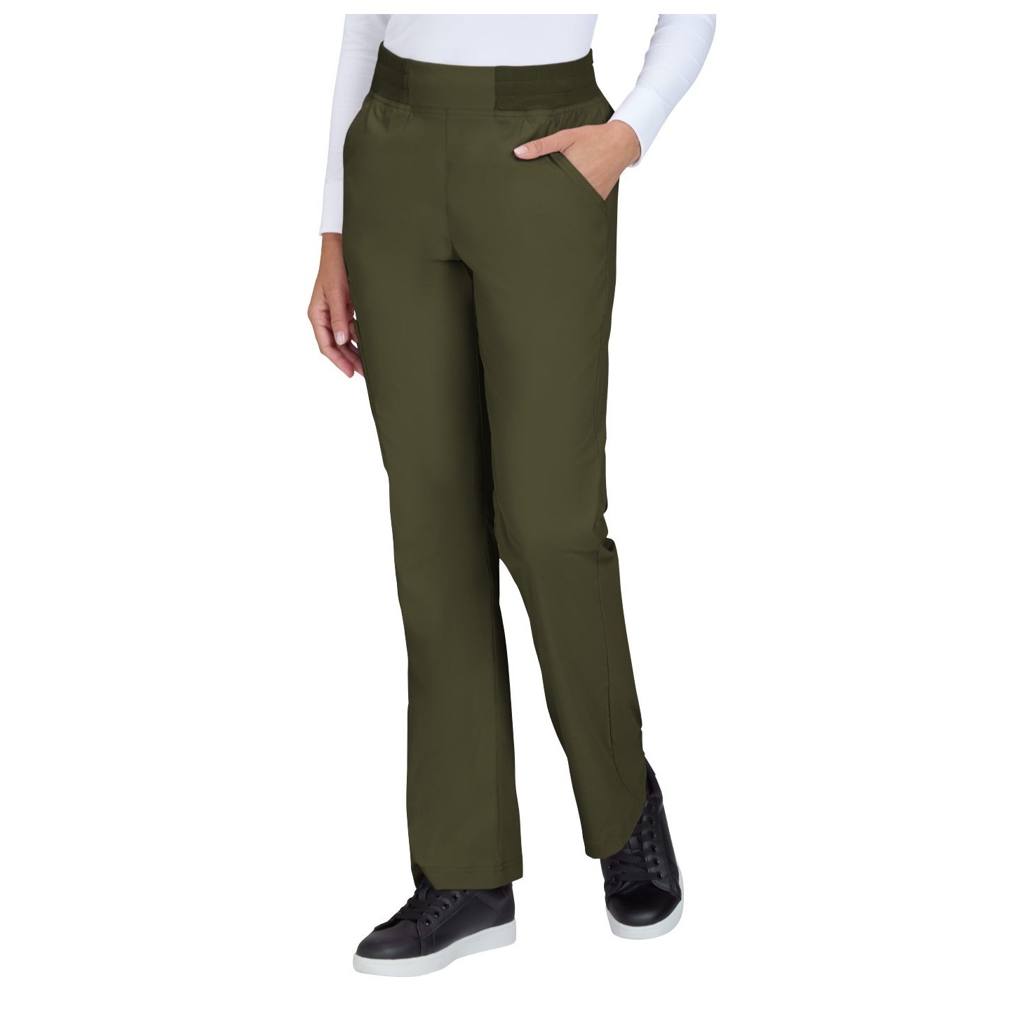 778P Petite koi Basics Pantalon Boot Cut Wrenlee avec 6 Poches