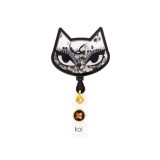 A156A koi Artist Series Retractable Shaker Badge Reel - Billy Cat