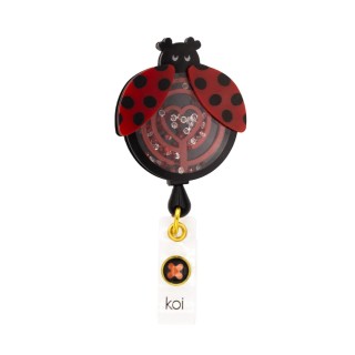 A156A koi Artist Series Porte-Badge Rétractable Dynamique - Ladybug Maze