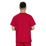 C652 Cureology Stasis 4 Pocket V-Neck Top by koi