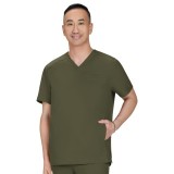 C652 Cureology Stasis 4 Pocket V-Neck Top by koi