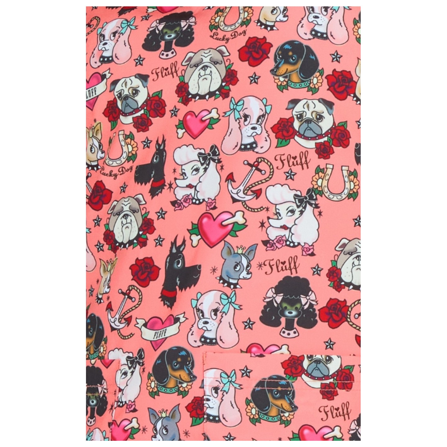 1122PRA koi Haut Rosalie Édition Limitée Imprimer - Tattoo Pooch