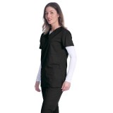 1005 Classix Unisex V-Neck Top with 3 Pockets by Greentown