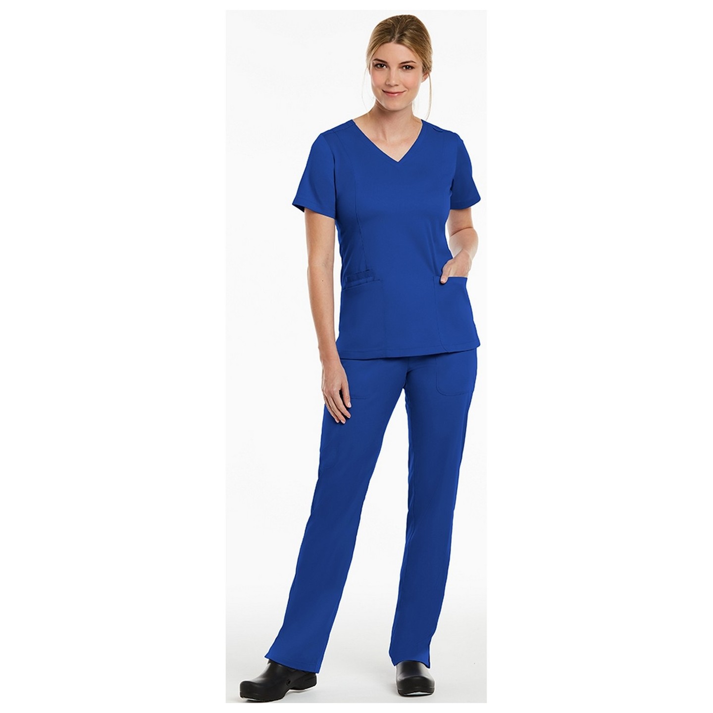 3501 Matrix Both Side V-Neck Top - Maevn