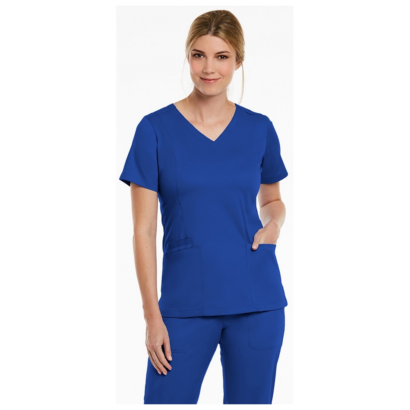 3501 Matrix Both Side V-Neck Top - Maevn