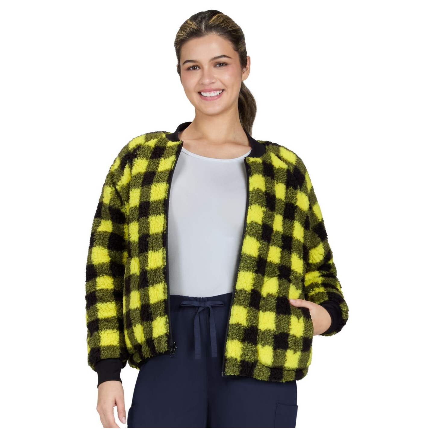 S403 Smiley World Two Cool Veste Réversible avec 4 Poches par koi