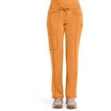 1123AP Petite Straight Leg Drawstring Pant by Infinity with Certainty® Antimicrobial Technology