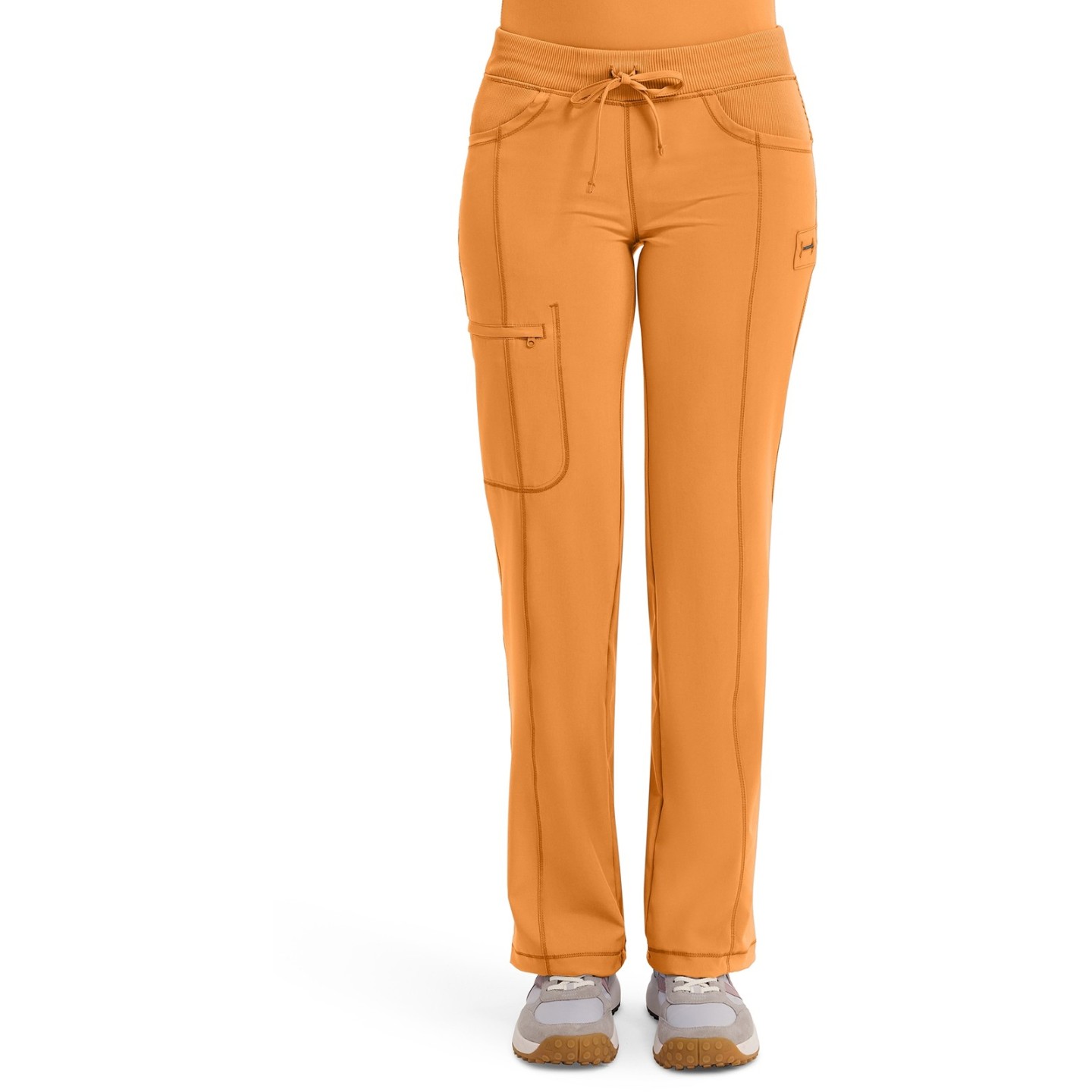 1123AP Petite Pantalon Droit avec Cordon de Serrage par Infinity avec Technology Antimicrobien