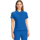 IN644A GNR8 Zip Neck Henley Top with Contrast Detail by Infinity