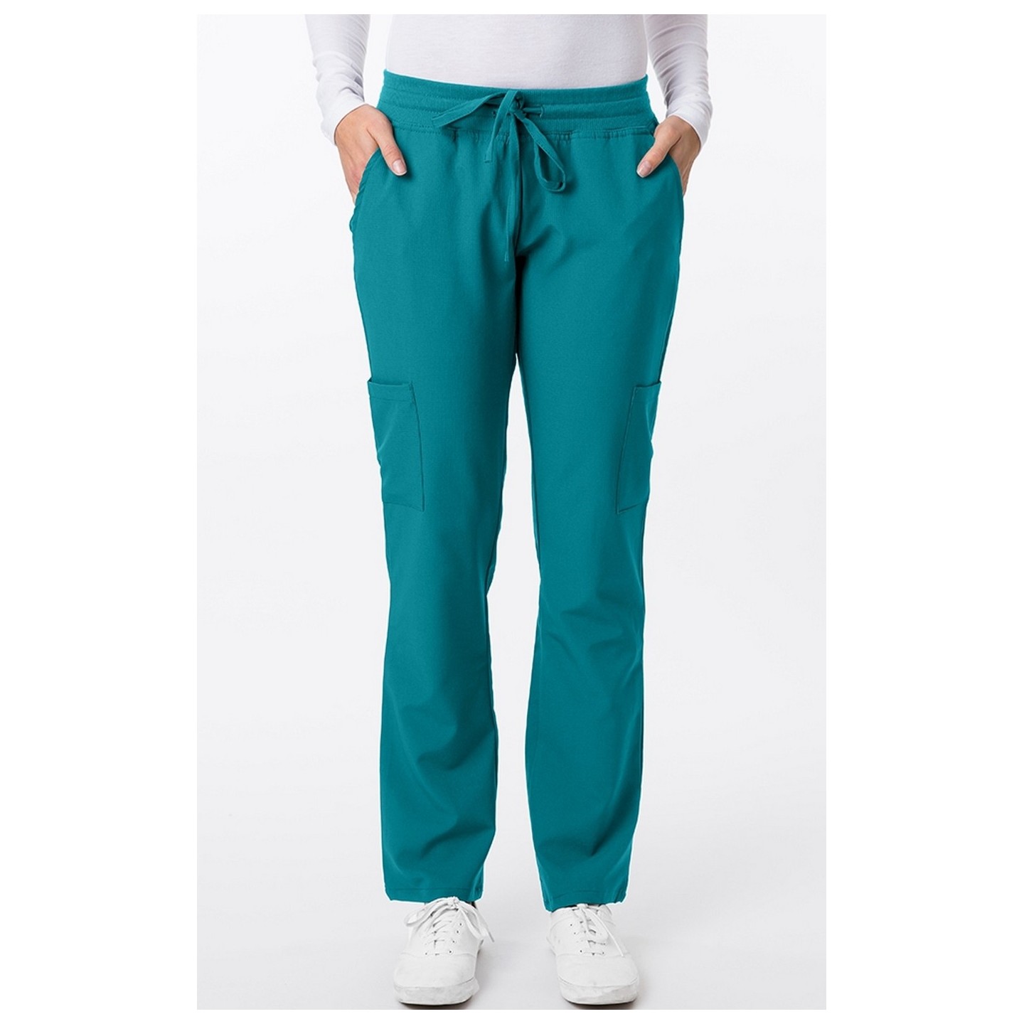 *FINAL SALE 2200 4Flex Modern Straight Leg Cargo Scrub Pants by Greentown