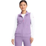 MC500 AMP 4 Pocket Zip Front Vest with Removable Hood by Med Couture