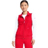 MC500 AMP 4 Pocket Zip Front Vest with Removable Hood by Med Couture