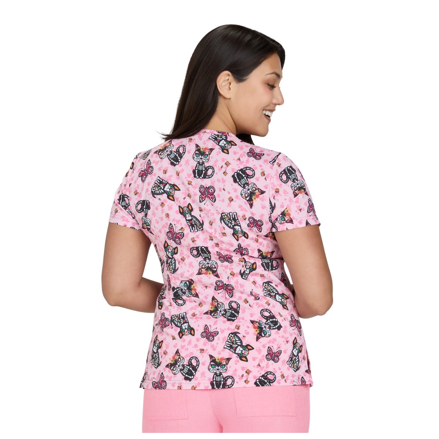 384PR koi Basics Leslie Top - Sugar Skull Cuties