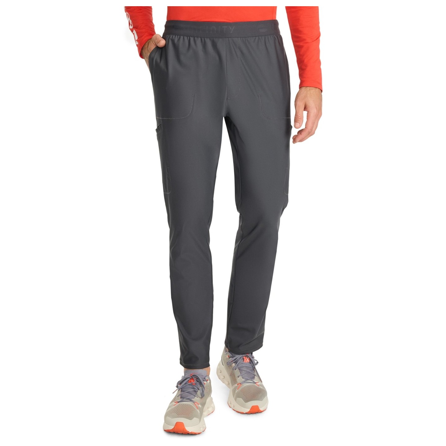 IN014A Kinetic Men's Slim Fit Straight Leg Cargo Pant by Infinity