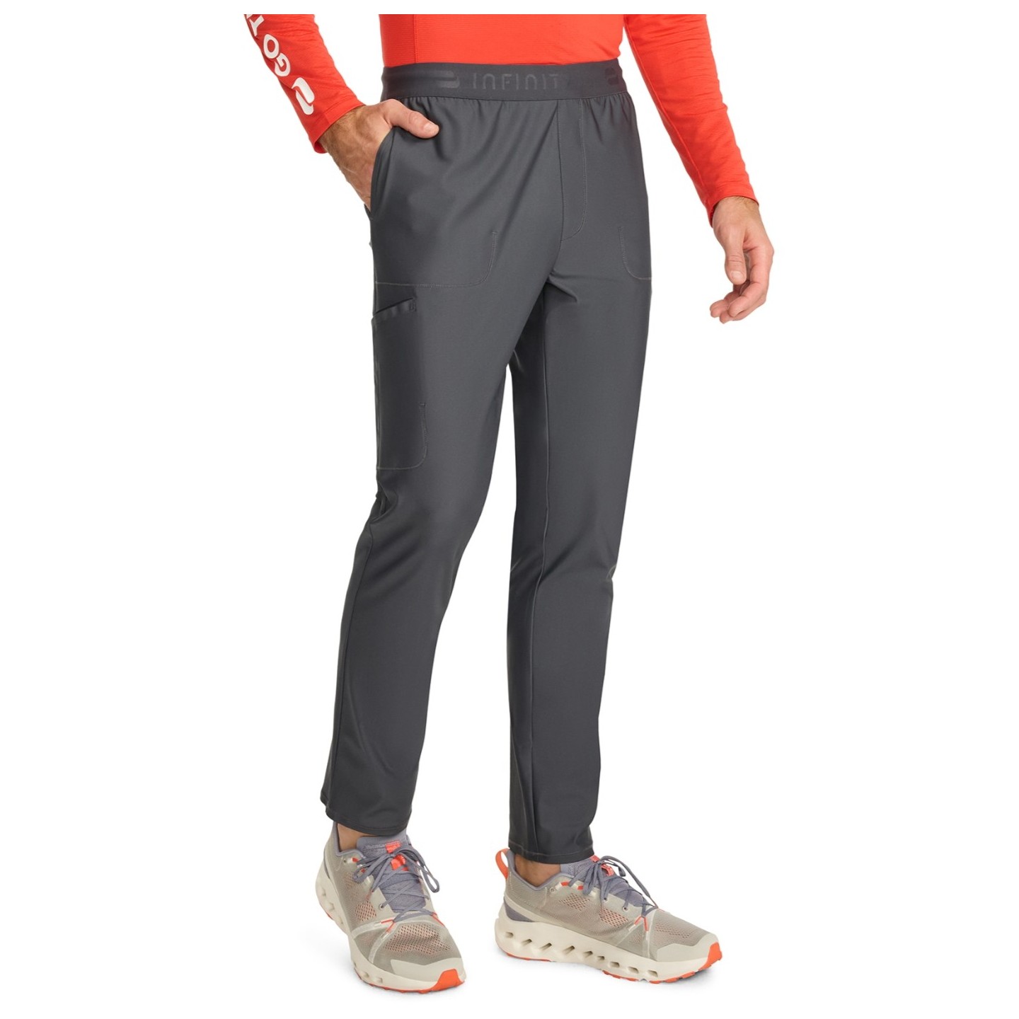IN014A Kinetic Pantalon Jambe Étroit avec 6 Poches par Infinity