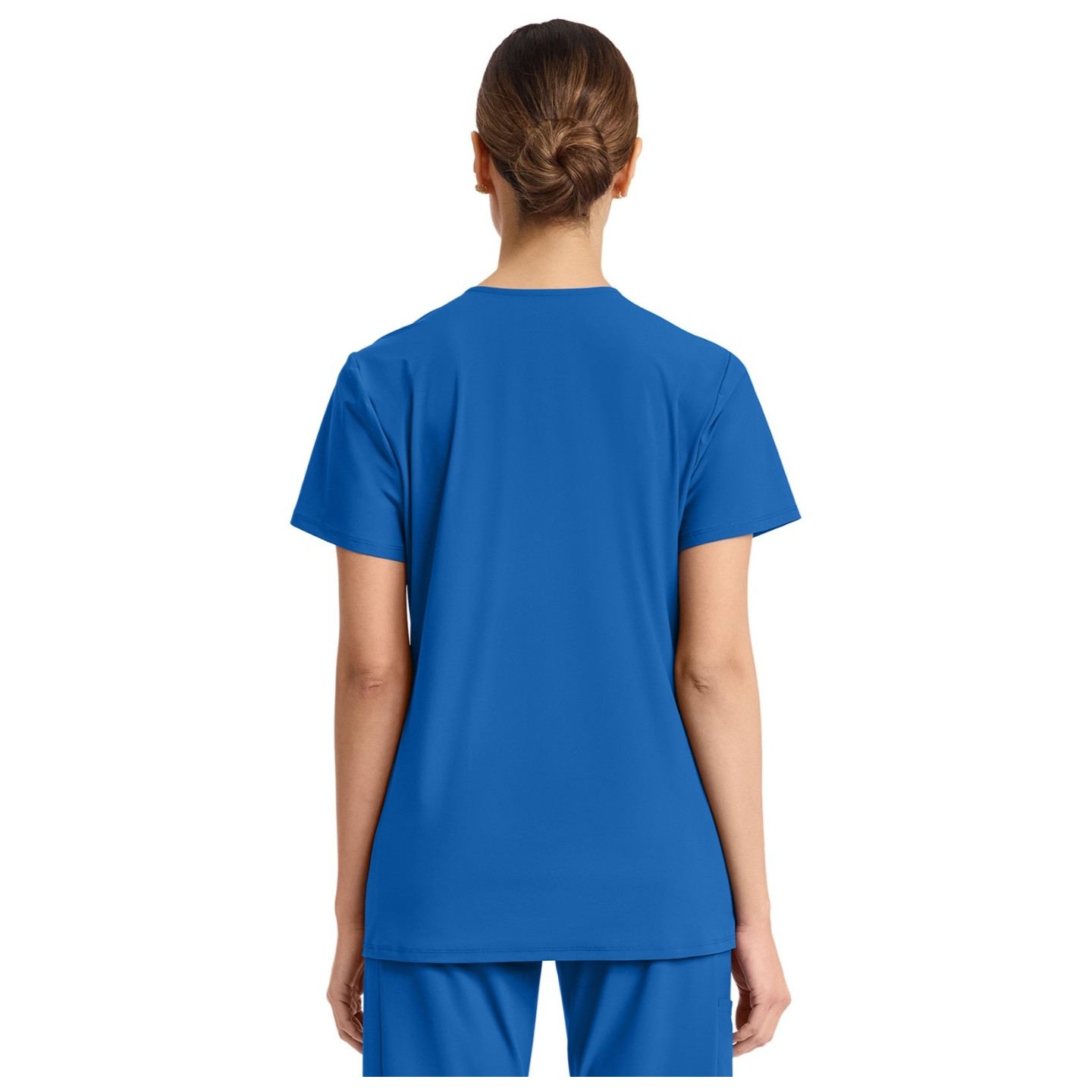 IN647A Pursuit 2 Pocket V-Neck Top by Infinity