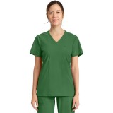 IN647A Pursuit 2 Pocket V-Neck Top by Infinity