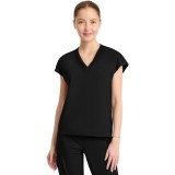 IN650A Pursuit V-Neck Dolman Sleeve Top by Infinity
