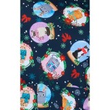 384PRA koi Artist Series Leslie Haut Imprimé - Holiday Cats