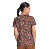 384PRA koi Artist Series Leslie Print Top - Solar Surprise
