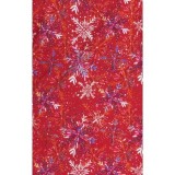 1093PRA koi Basics Artist Series Ari Split Neck Print Top - Etta Vee Snowflakes