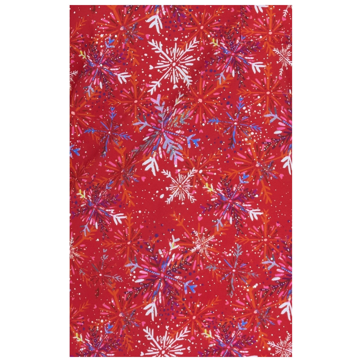 1093PRA koi Basics Artist Series Haut Imprimé Ari avec Encolure Fendue - Etta Vee Snowflakes