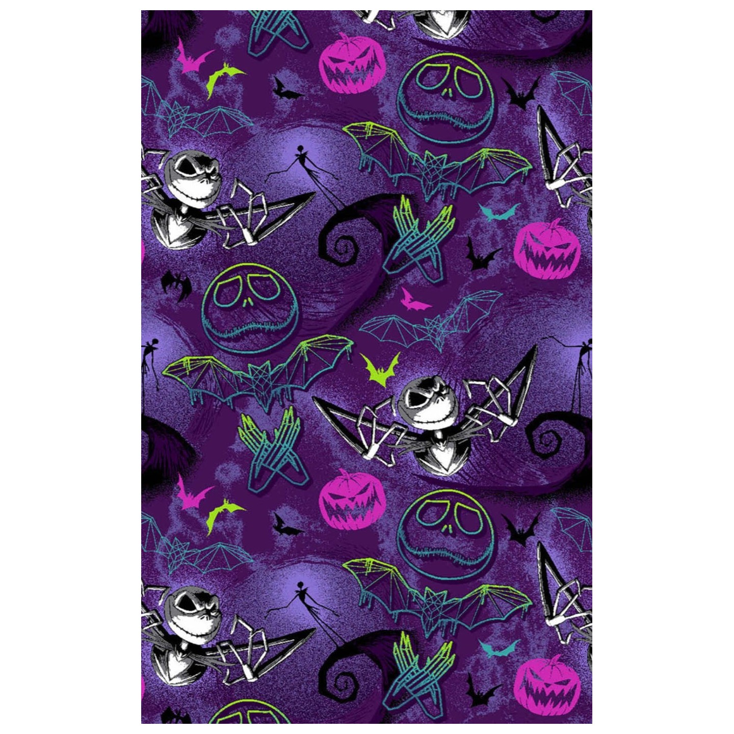 TF796 Tooniforms 2 Pocket V-Neck Print Top by Cherokee - Ghost-Like Charm