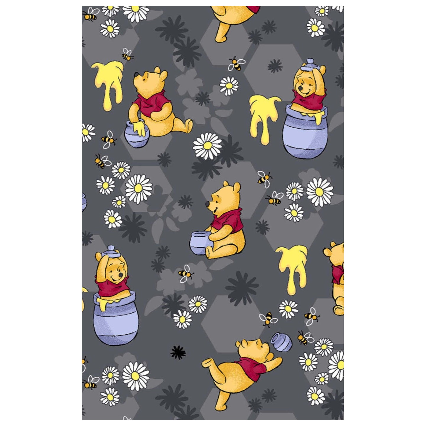 TF796 Tooniforms 2 Pocket V-Neck Print Top by Cherokee - Honey Business