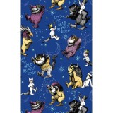 TF796 Tooniforms Haut Imprimé à Col en V avec 2 Poches par Cherokee - Wild Rumpus