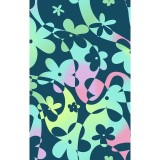 MC8564 Med Couture 2 Pocket V-Neck Print Top - Dizzy Daisy