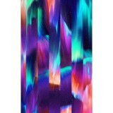 MC632 Haut Imprimé à Col en V par Med Couture - Aurora Stripe